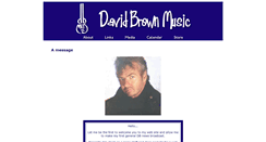 Desktop Screenshot of davidbrownmusic.net